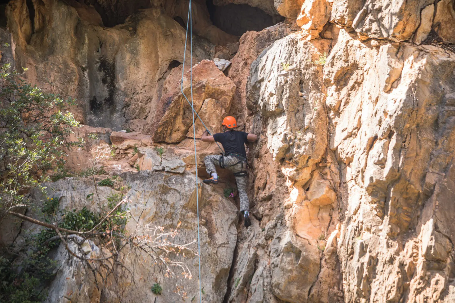 Escalade à Zaghouan